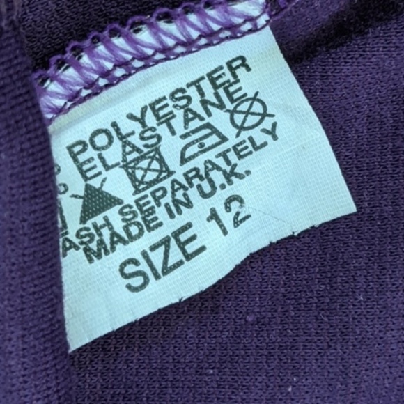 BooHoo Gold and Purple Bodycon Dress - Picture 4 of 5